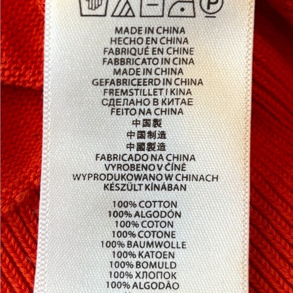 Michael Kors Men's Bold Red Full Zip Collared Bomber Jacket - Picture 4 of 8